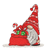 Christmas Gnome 6: Embroidery Design - FineryEmbroidery